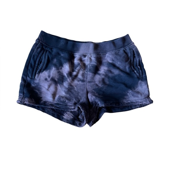 ATM Small Sweatshorts Shorts Elastic Waist Tie Dye Pockets - Picture 1 of 7